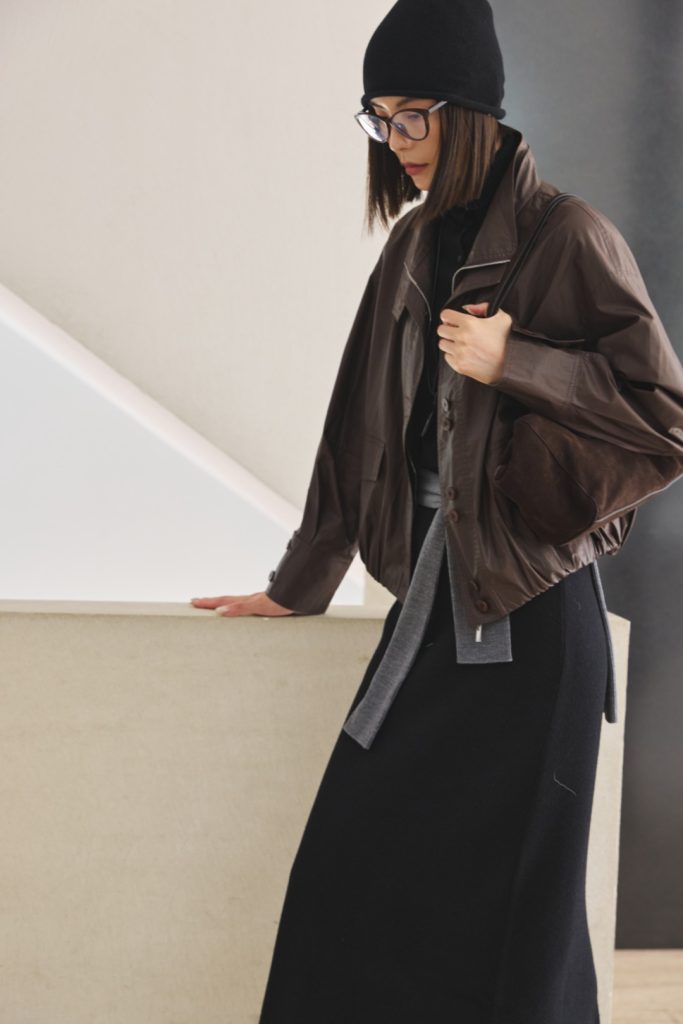 Cotton Poplin Structured Short Jacket product image 1