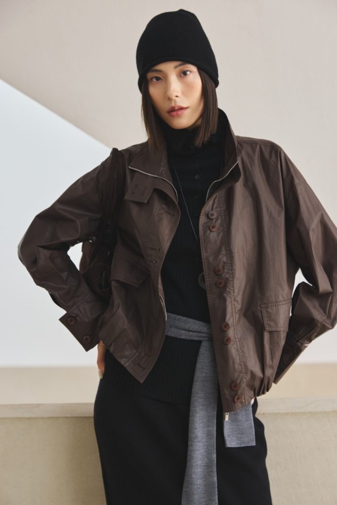 Cotton Poplin Structured Short Jacket product image 2