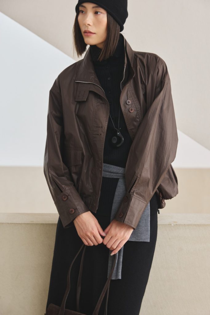 Cotton Poplin Structured Short Jacket product image 4