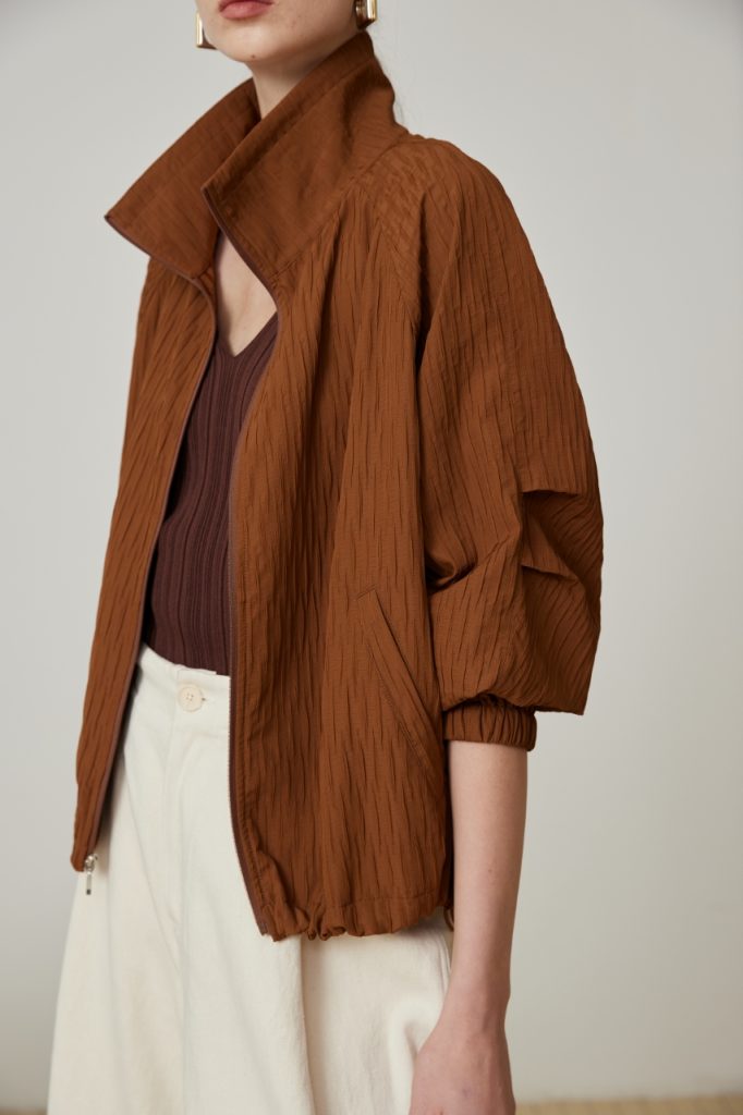 Stand-Collar Hooded Casual Jacket product image 2