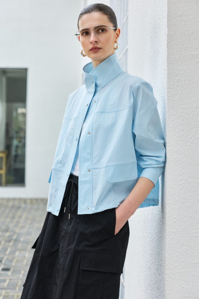 Relaxed Lapel Short Jacket product image 3